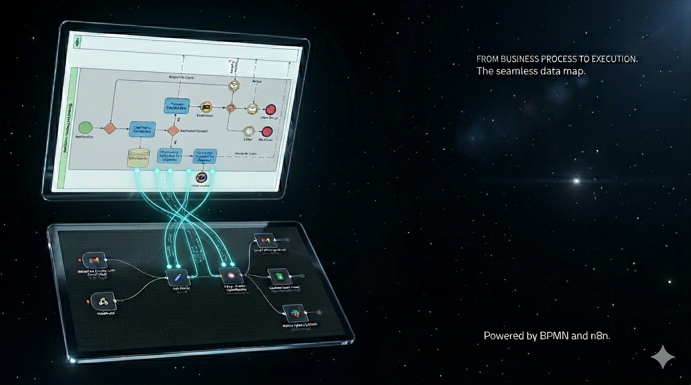 Mapping from BPM notation to N8N